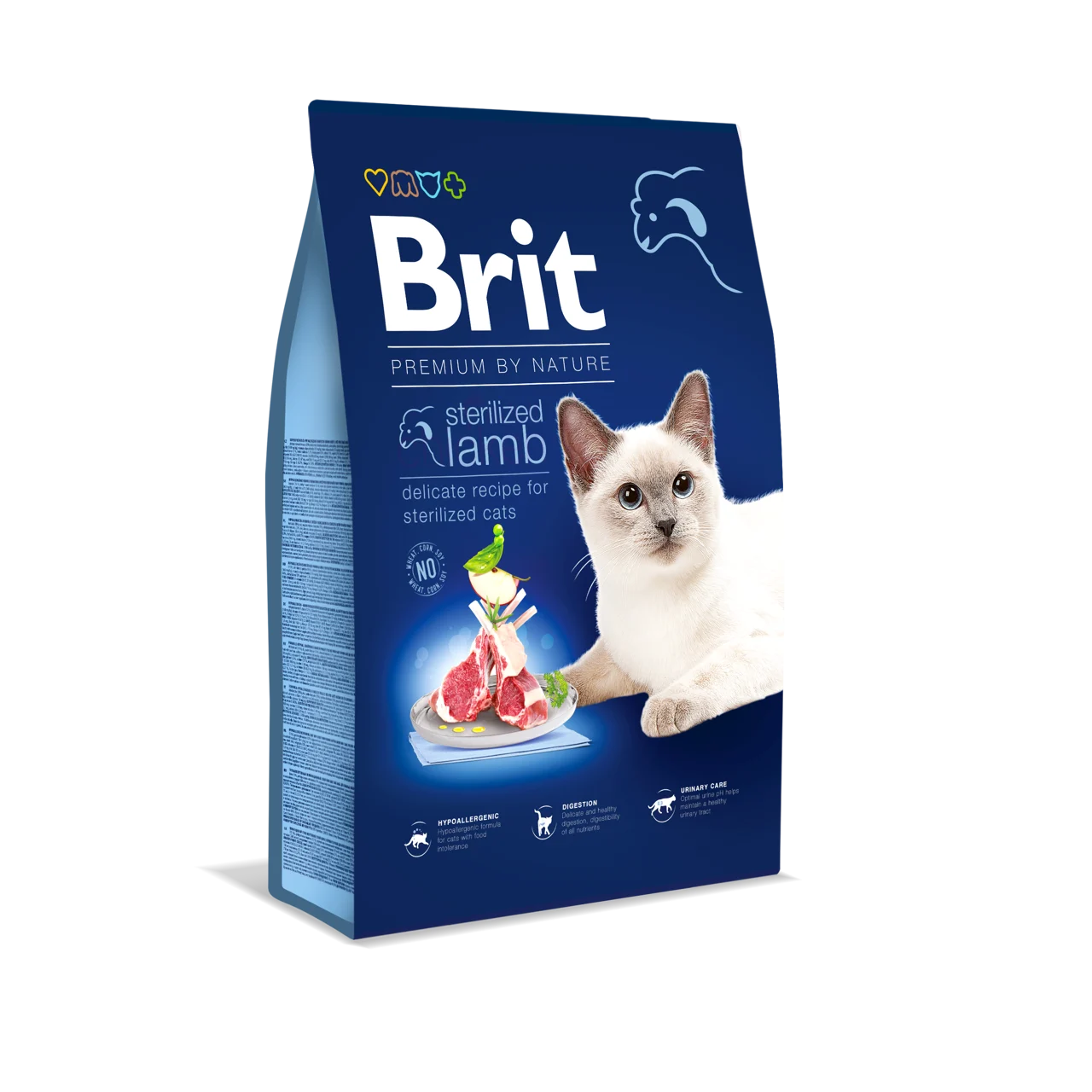 Brit Cat Sterilized Lamb – karma z jagnięciną dla kotów po sterylizacji