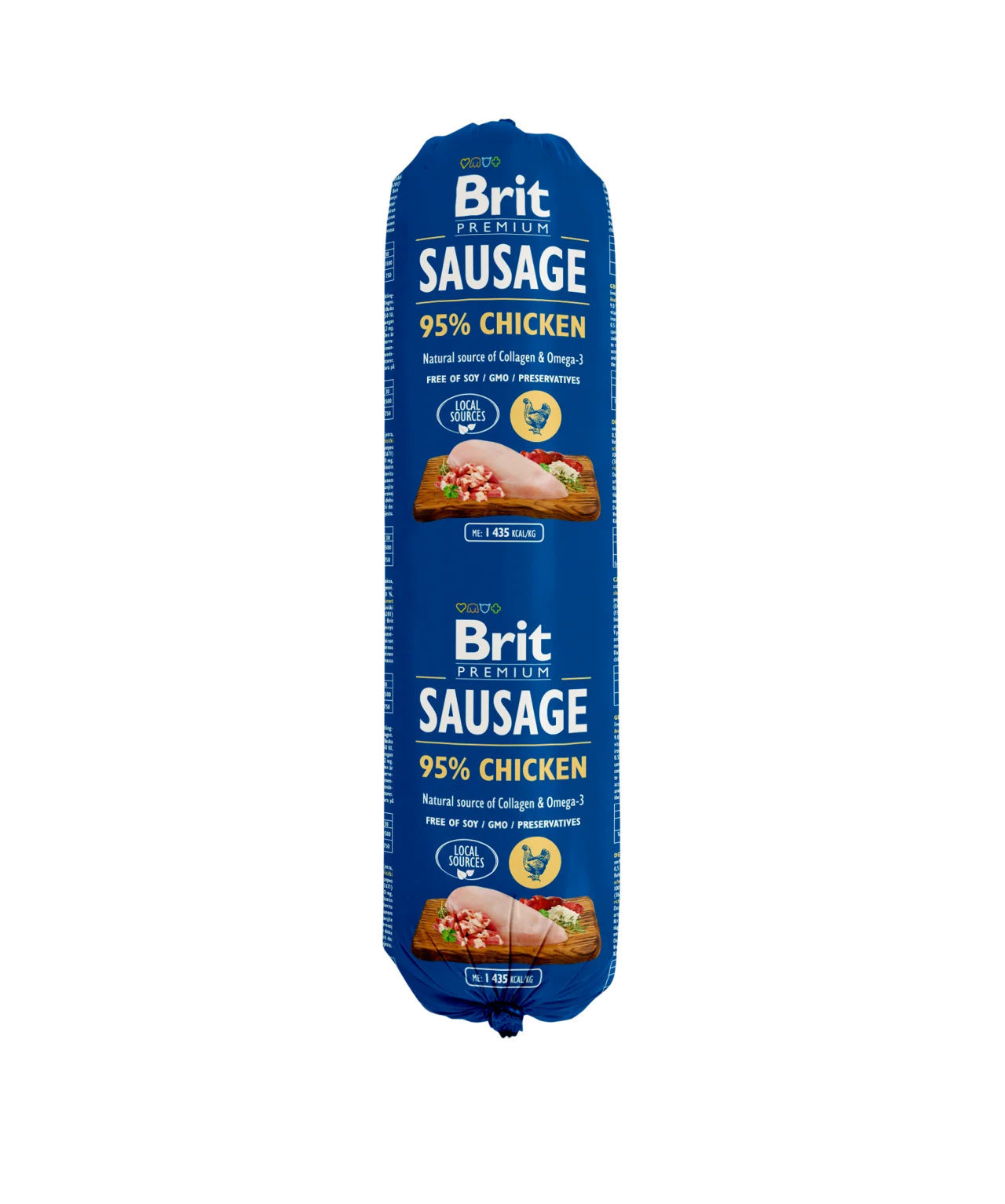 Brit Sausage Chicken - a meat sausage for adult dogs