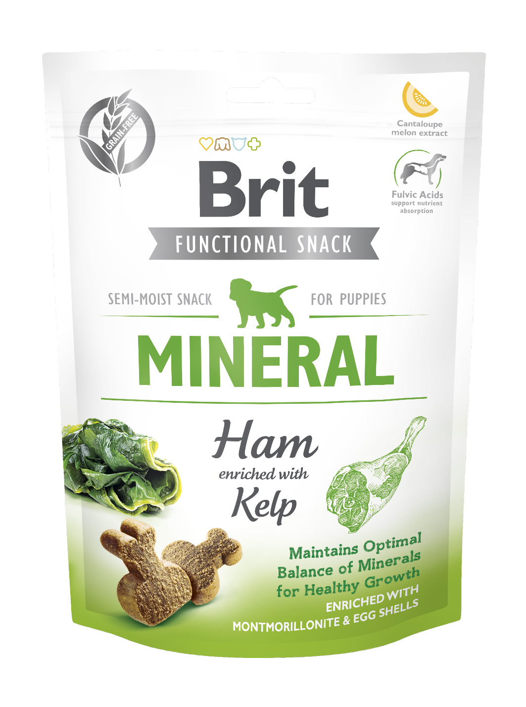 Brit Functional Mineral Ham - mineral delicacies for puppies