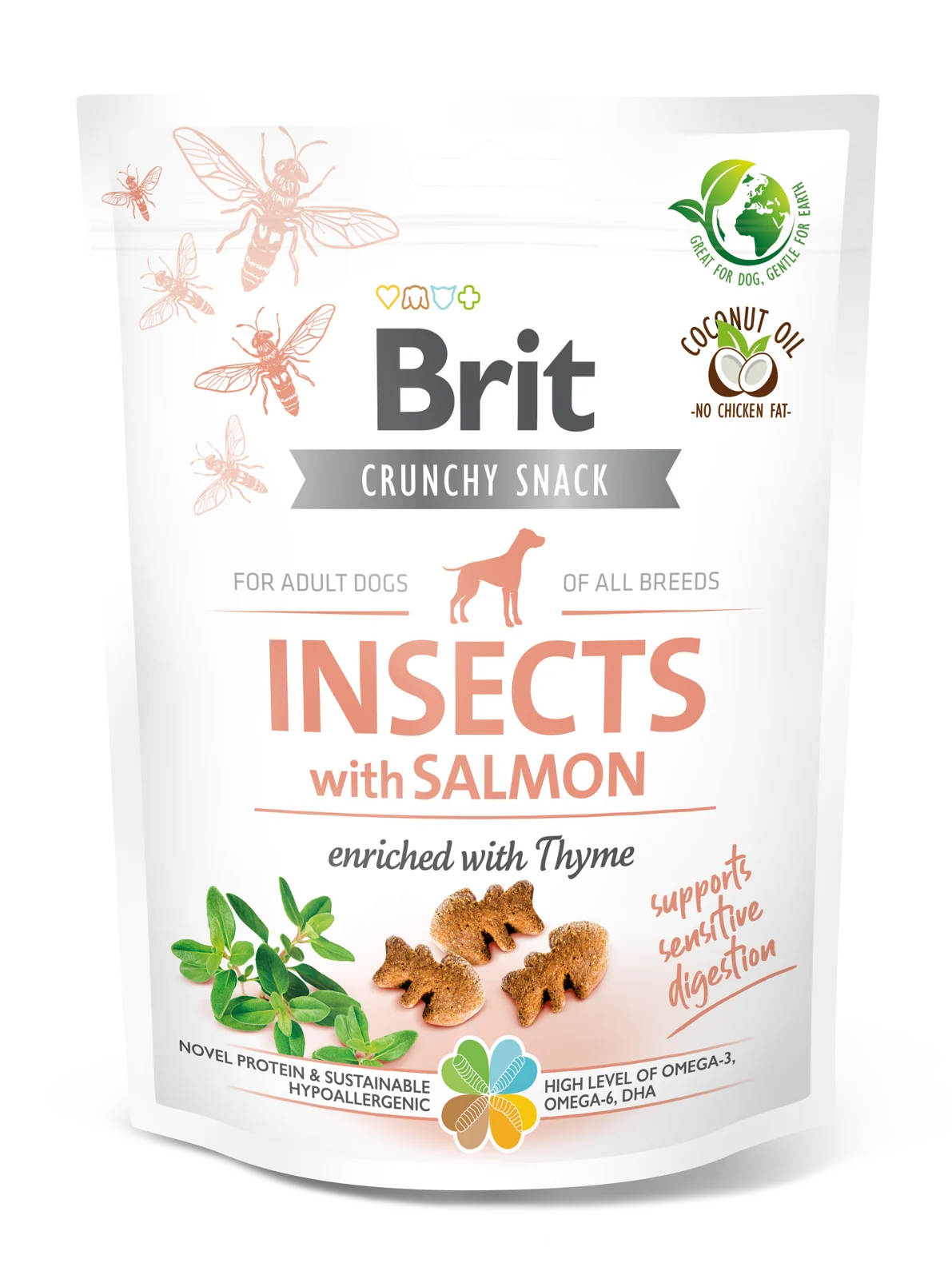 Brit Care Insect & Salmon with thyme - a delicacy for a dog
