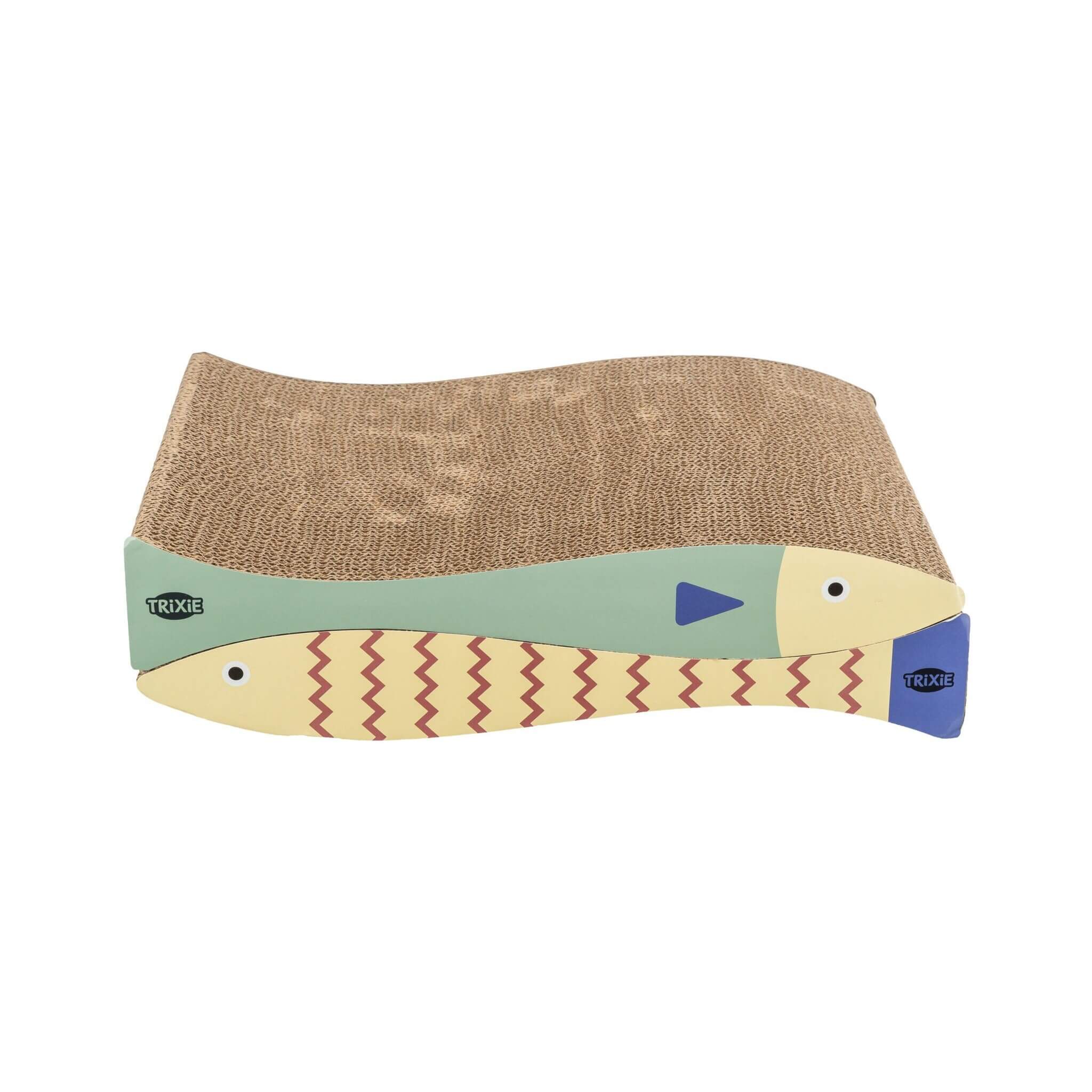 Cardboard scratching post fish 2pcs for cat 40×30×11 cm