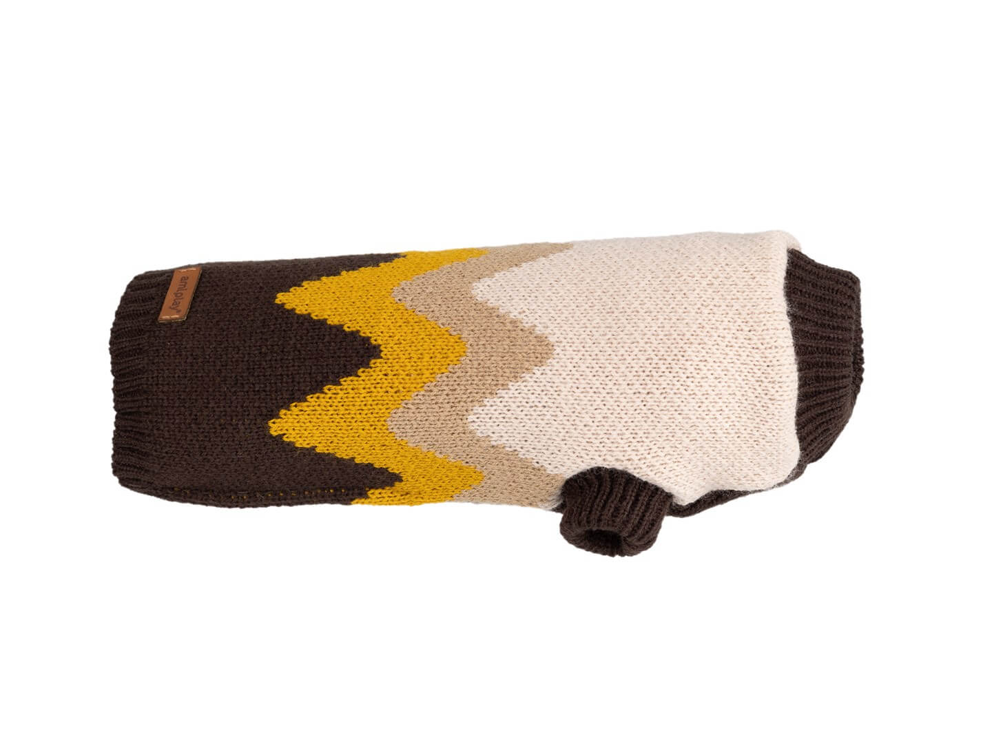 Lima Brown Dog Sweater – fashionable and warm