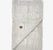 Dog blanket "Chess" - gray (100 × 80 cm)