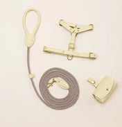 A luxurious set of dog accessories - handmade, premium