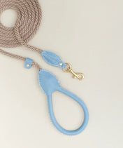 Almond Luxury Collar, Classy Leash and Case – Premium Handmade Dog Set