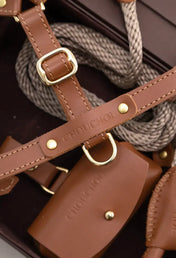 A luxurious set of dog accessories - handmade, premium