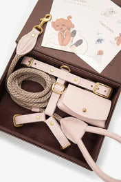 A luxurious set of dog accessories - handmade, premium