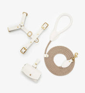 A luxurious set of dog accessories - handmade, premium