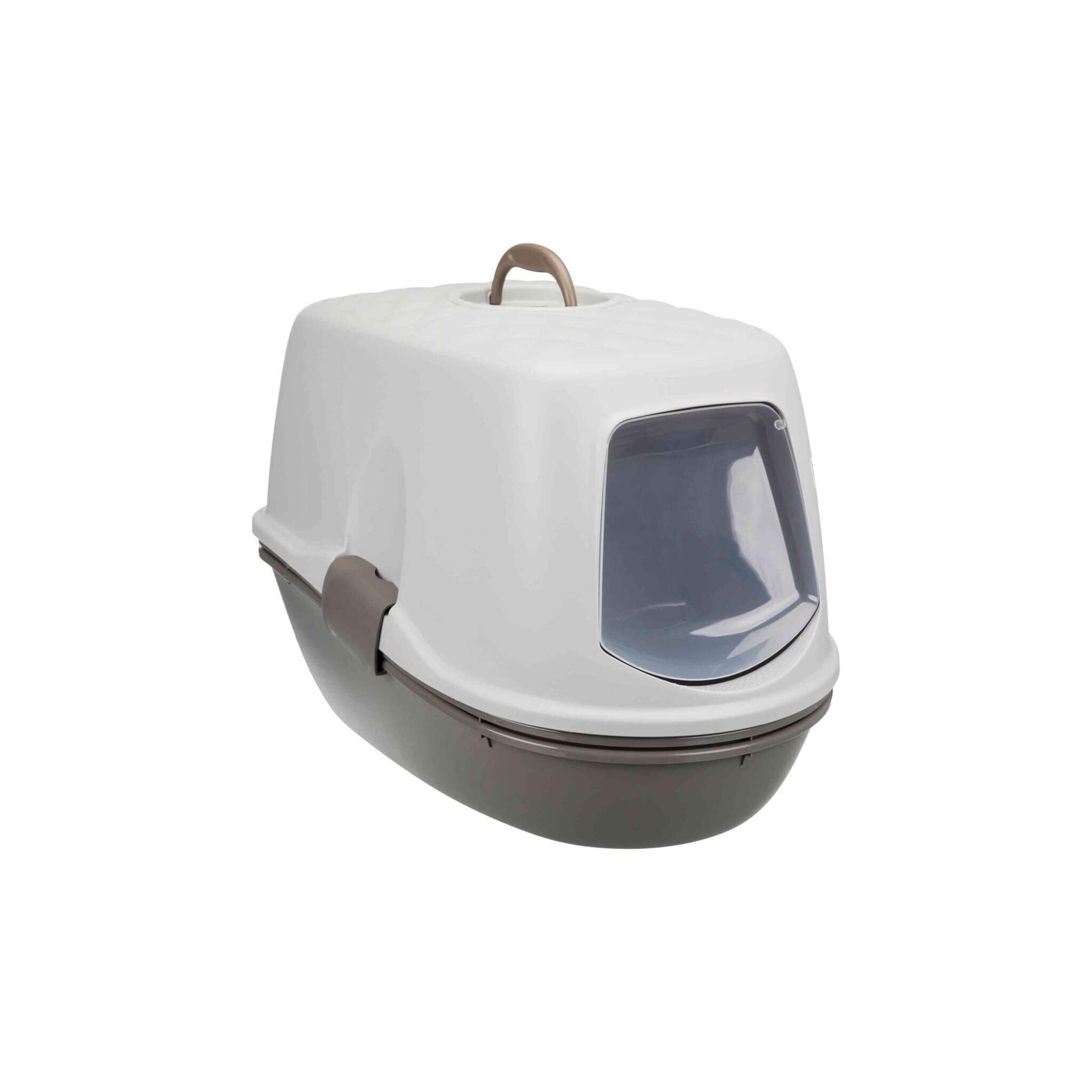 Berto Top litter box with carbon filter 59 cm gray-brown
