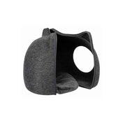 Cat Bed Closed, Anthracite, 38 × 35 × 37 cm