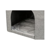 Kimy's closed bed, light gray, 72 × 40 × 40 cm