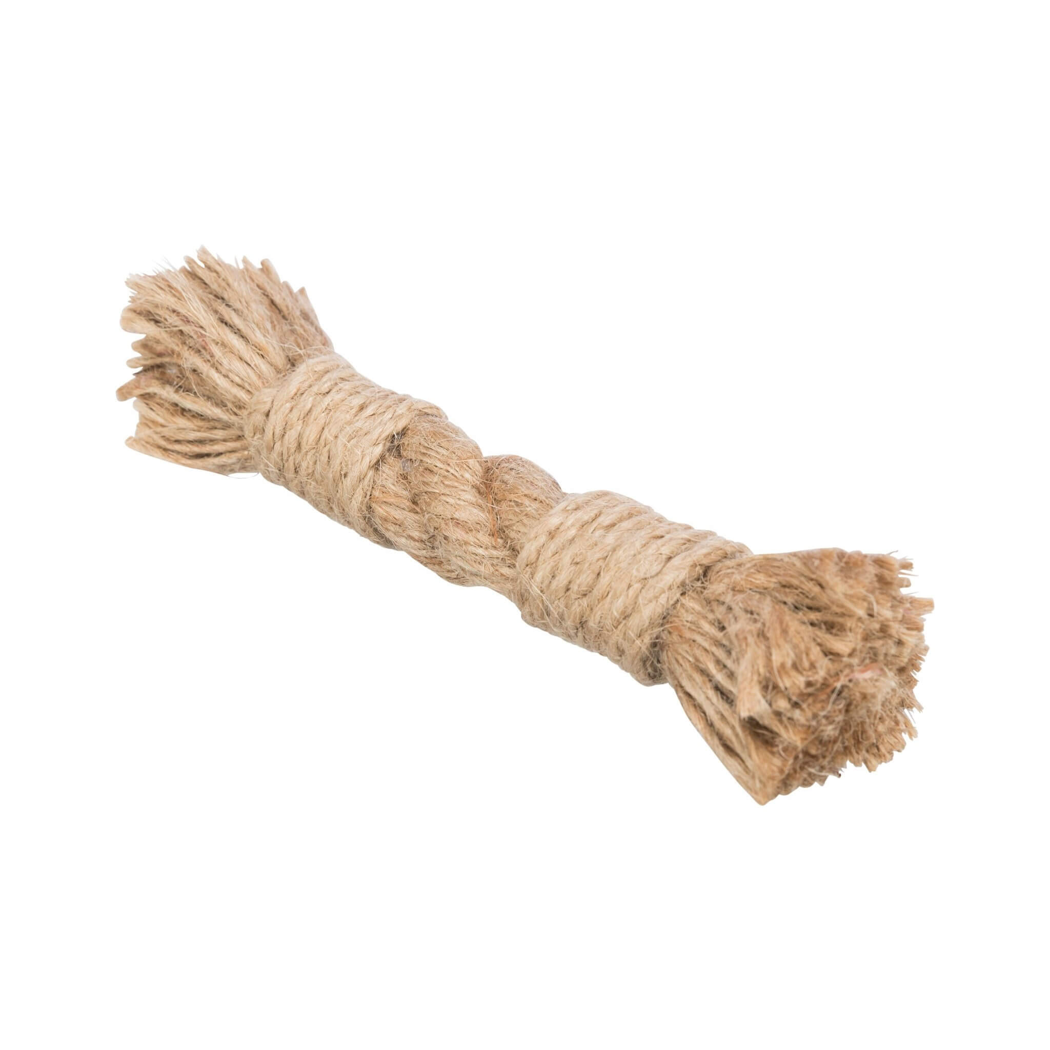 Hemp rope for cat - natural toy 15 cm