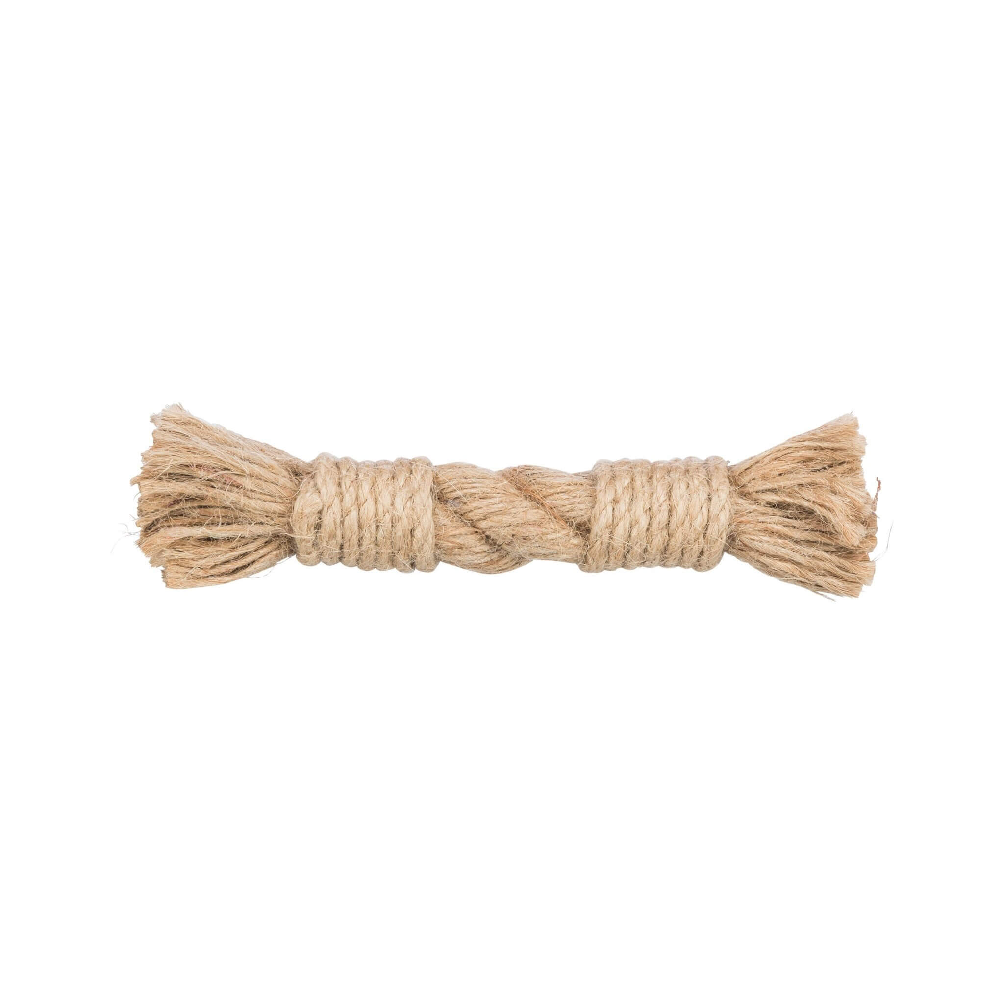 Hemp rope for cat - natural toy 15 cm