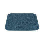 Litter box mat PVC 37×45 cm blue