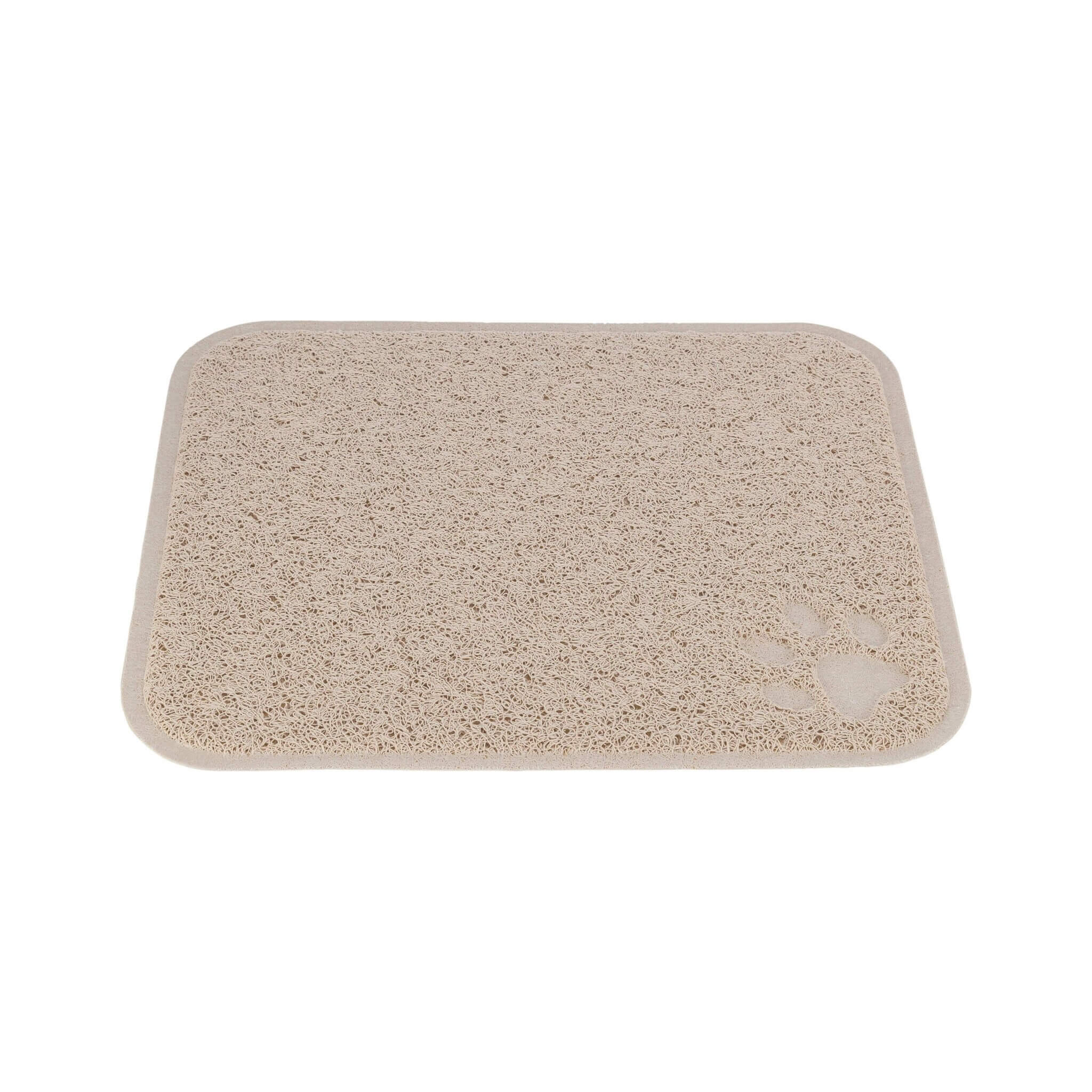 Litter box mat PVC 37×45 cm blush