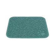 PVC litter box mat 37×45 cm sage