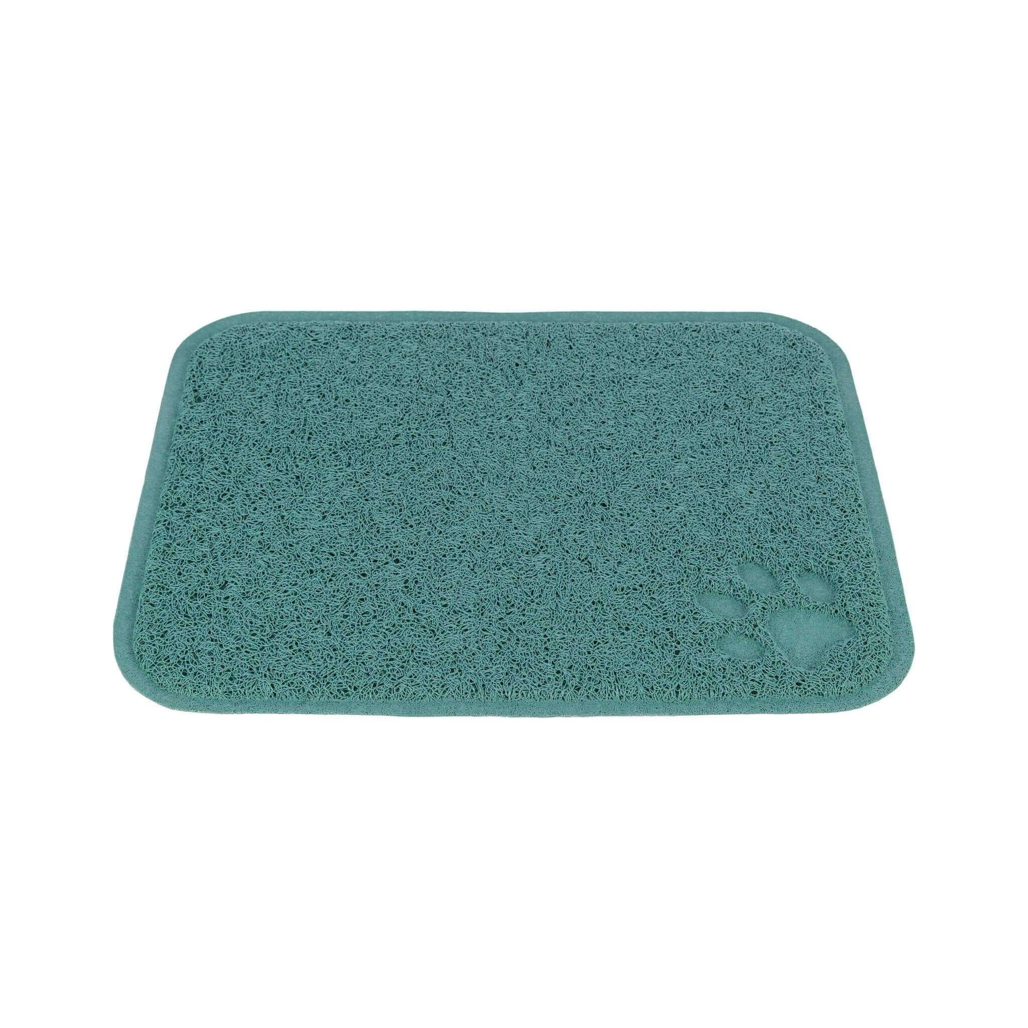 PVC litter box mat 37×45 cm sage