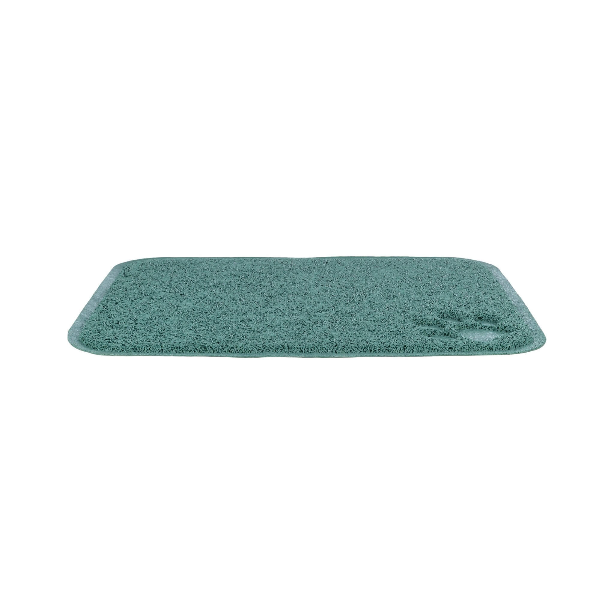 PVC litter box mat 37×45 cm sage