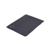 PVC litter box mat 37×45 cm anthracite