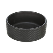 Miska Ceramiczna dla Psa/Kota – Czarny Mat 0,4 l / Ø 13 cm