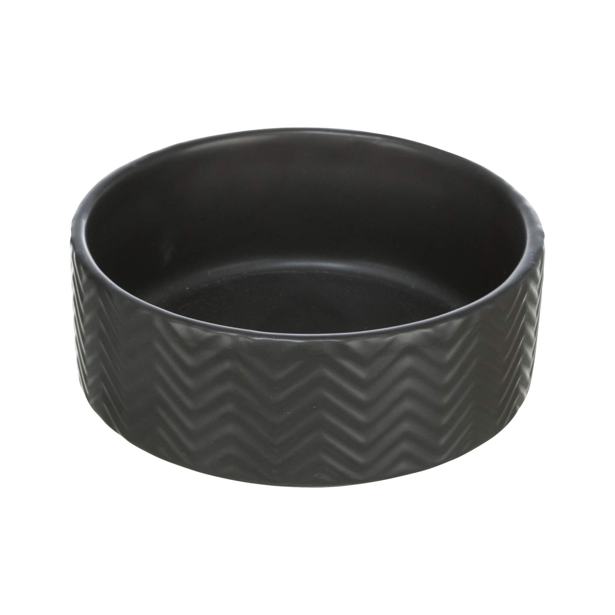 Miska Ceramiczna dla Psa/Kota – Czarny Mat 0,4 l / Ø 13 cm