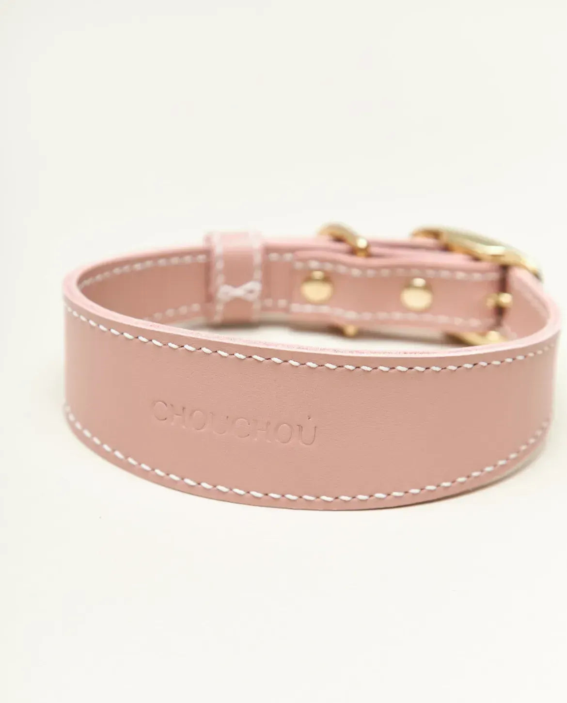 "Almond" dog collar - lightness, comfort and handcraft