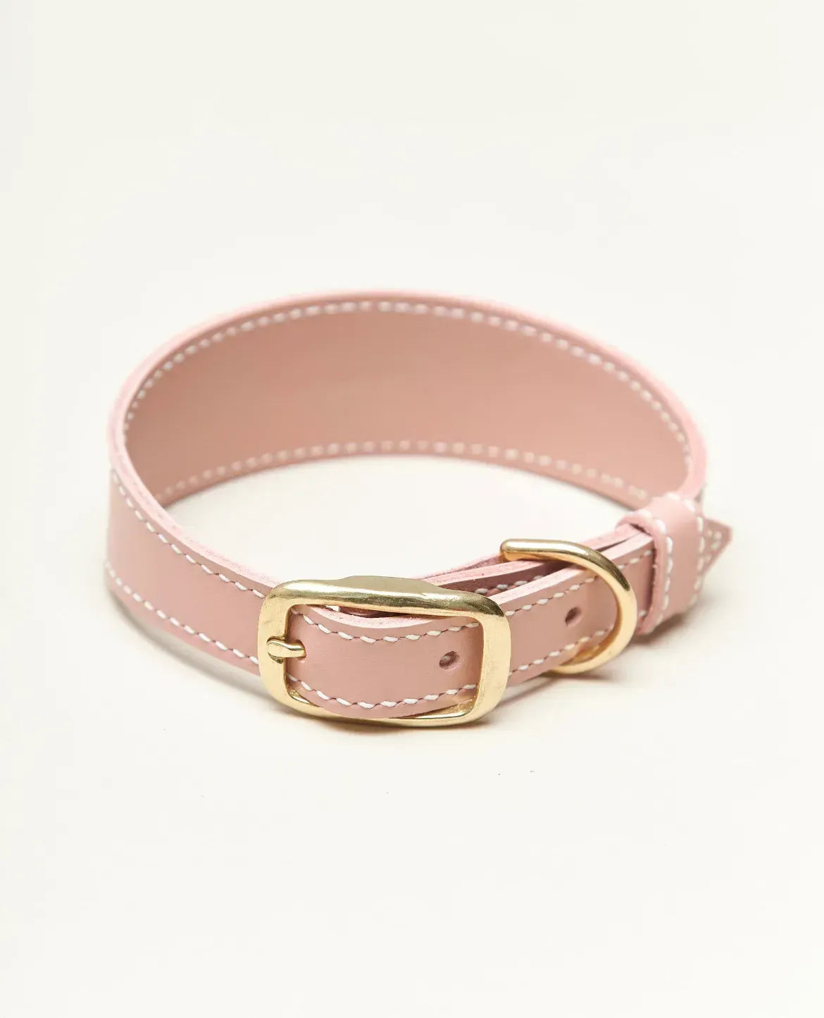 "Almond" dog collar - lightness, comfort and handcraft