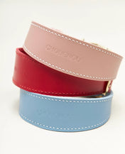 "Almond" dog collar - lightness, comfort and handcraft