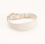 "Almond" dog collar - lightness, comfort and handcraft