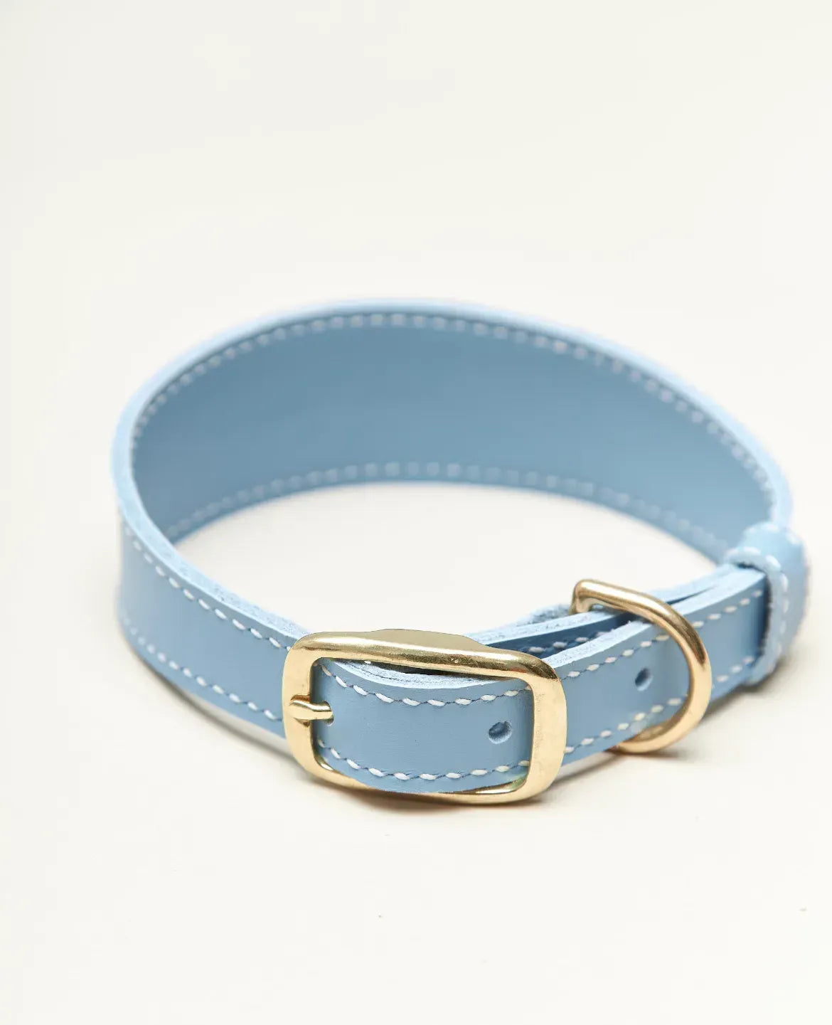 "Almond" dog collar - lightness, comfort and handcraft