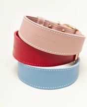 "Almond" dog collar - lightness, comfort and handcraft