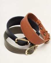 "Almond" dog collar - lightness, comfort and handcraft