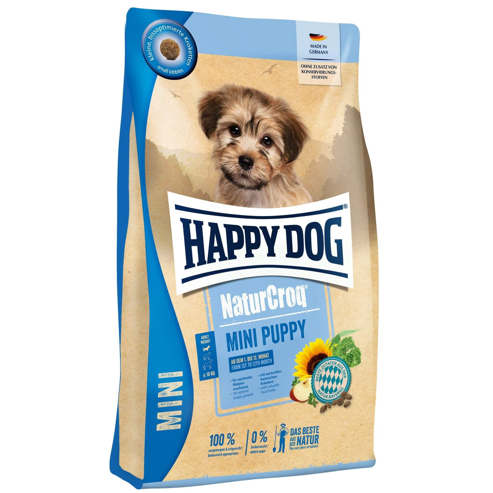Happy Dog NaturCroq Mini Puppy – dla szczeniąt małych ras