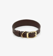 "Almond" dog collar - elegance, durability and hand-made