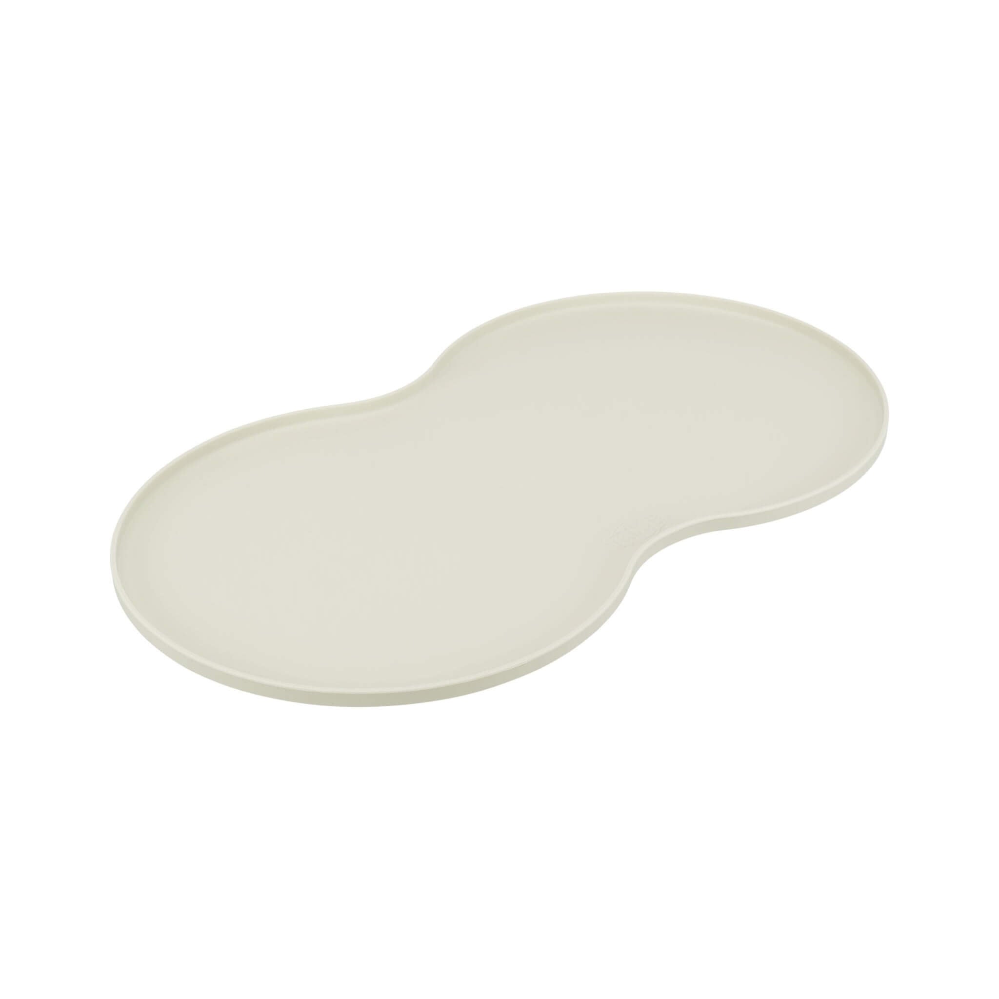 Silicone pad for dog bowls, gray, 44×27 cm