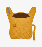 Kurtka przeciwdeszczowa dla psa w kolorze musztardowym