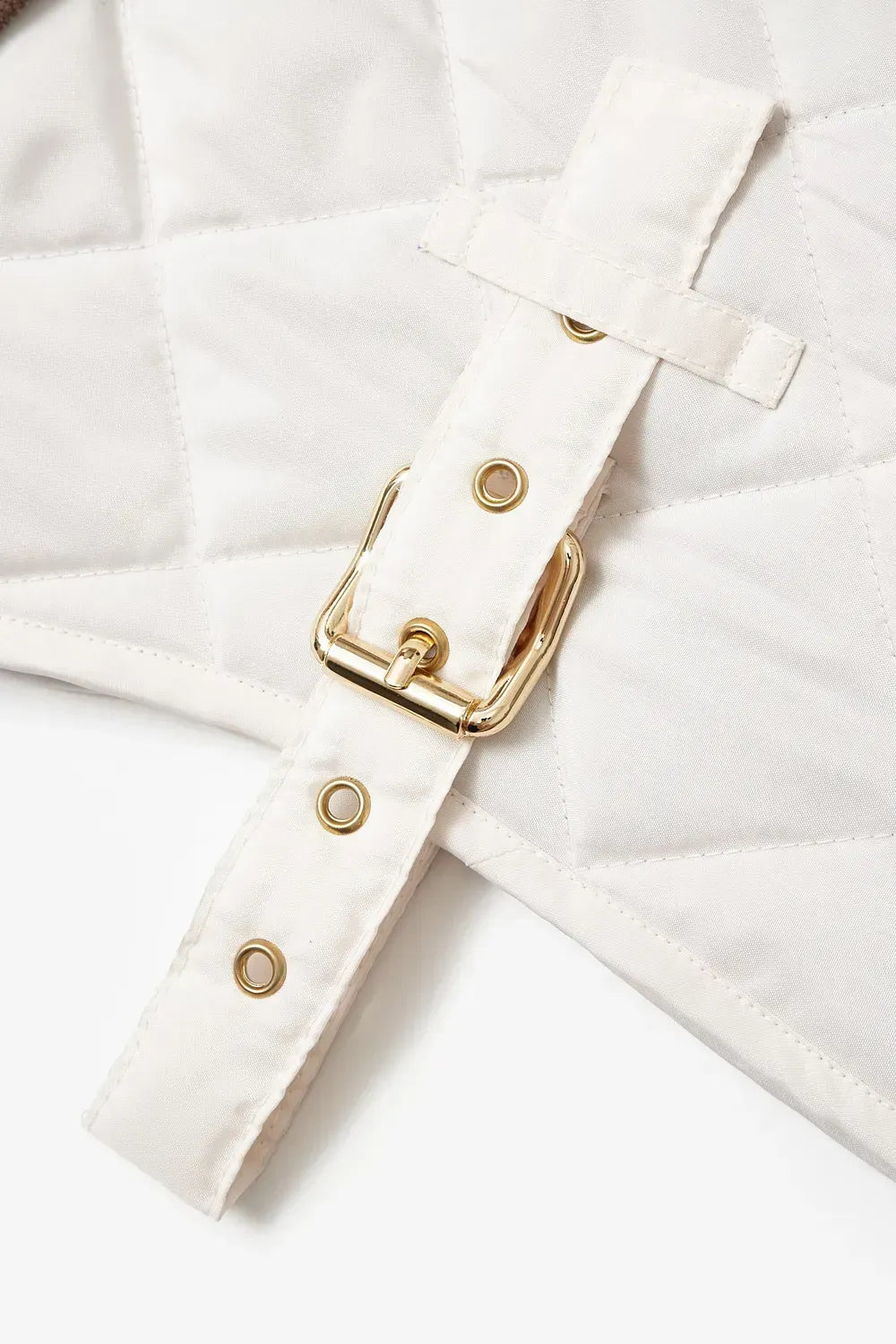 Dog Raincoat in Milky Color