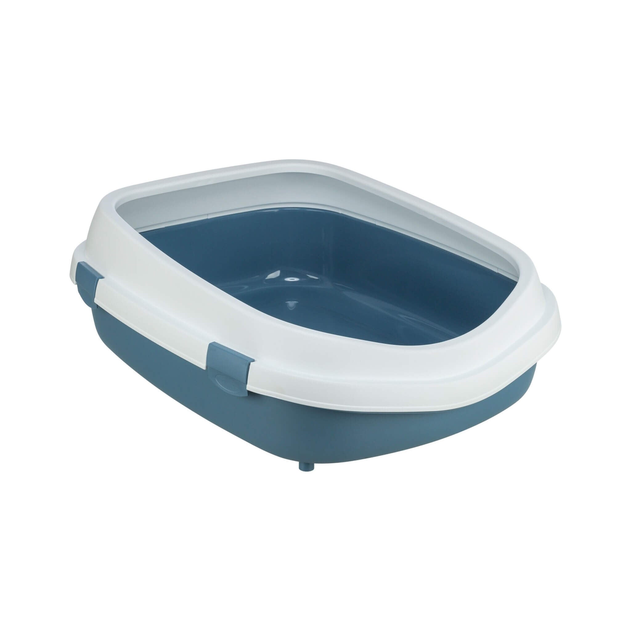 Primo XXL – litter box with frame 71 cm, blue/gray