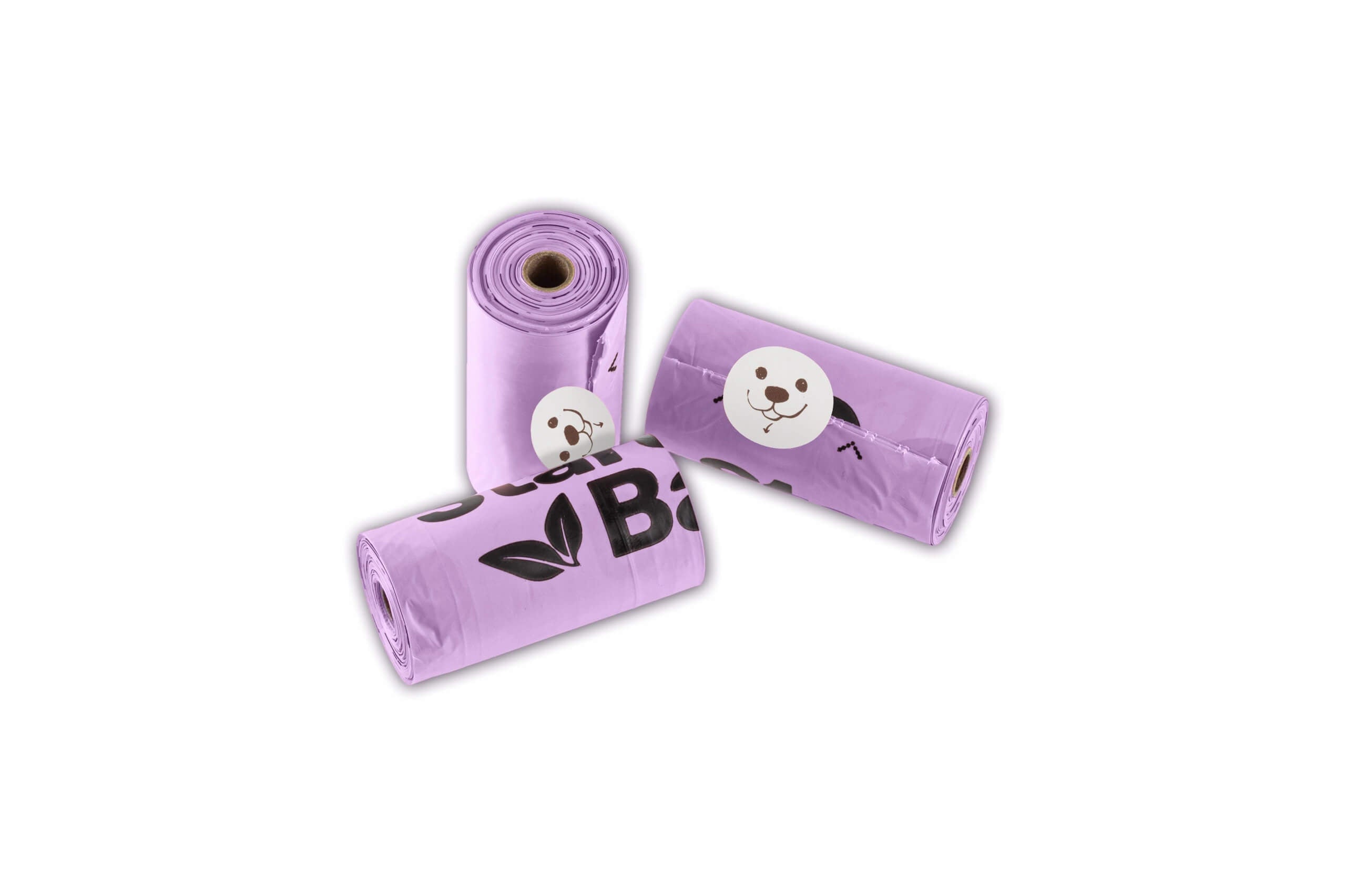 STARCHBAG BIObags for Cats Compostable 120 pcs. – Lilac