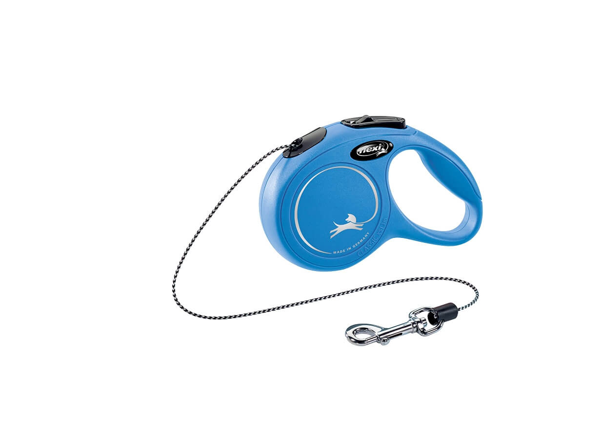 FLEXI NEW CLASSIC XS blue 3m Leash for Small Dogs