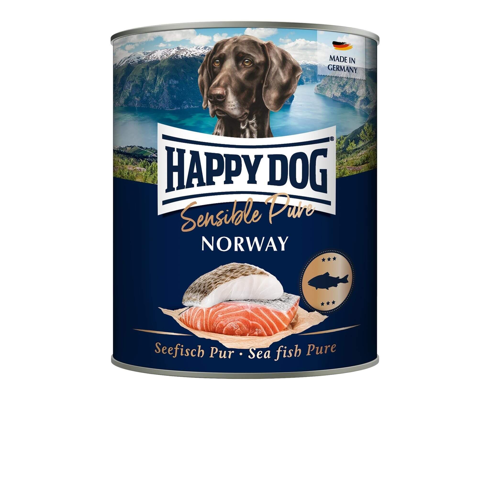 Happy Dog Pure Norway Fish 800g – Premium Wet Food