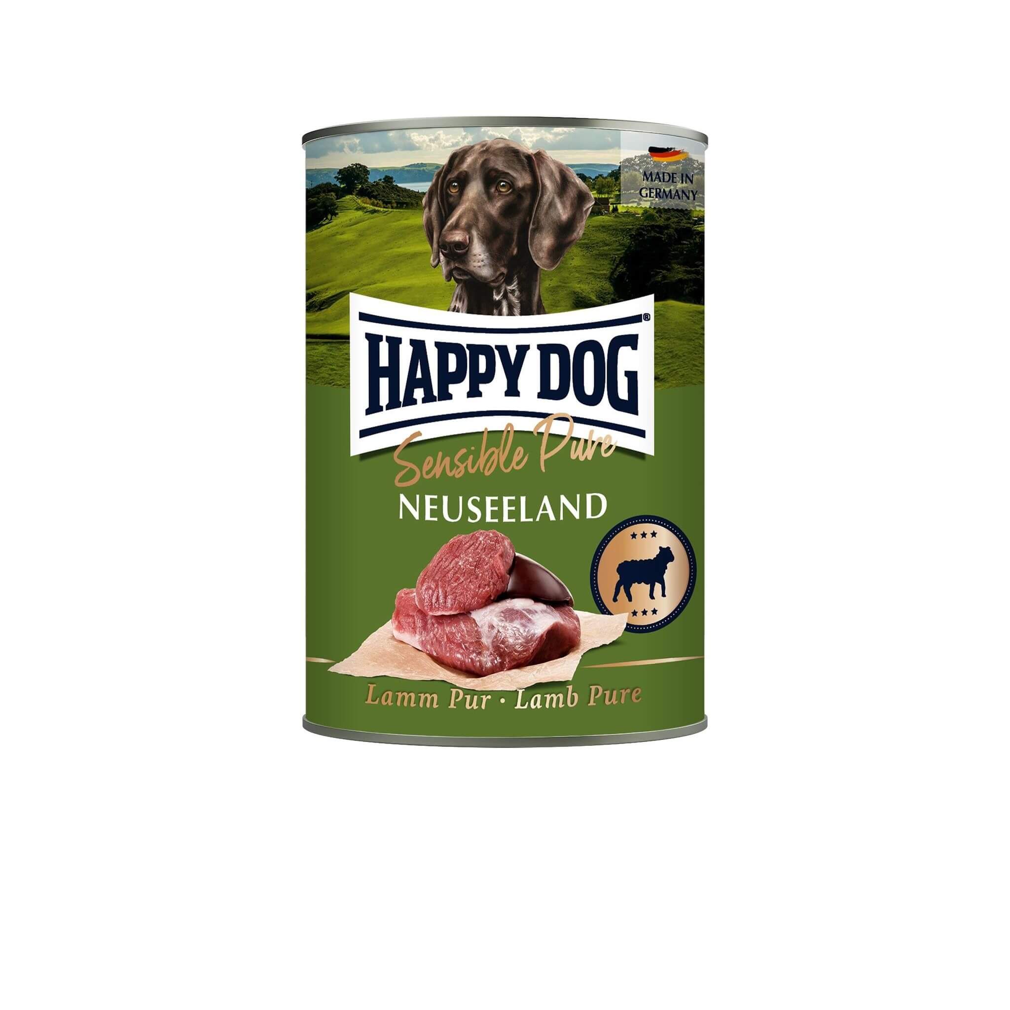 Happy Dog Pure Neuseeland Lamb 400g – Wet Food