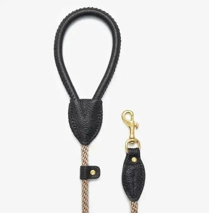 Luksusowa smycz dla psa Classy – ręcznie robiona, premium