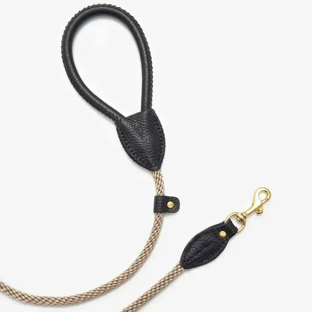 Luksusowa smycz dla psa Classy – ręcznie robiona, premium