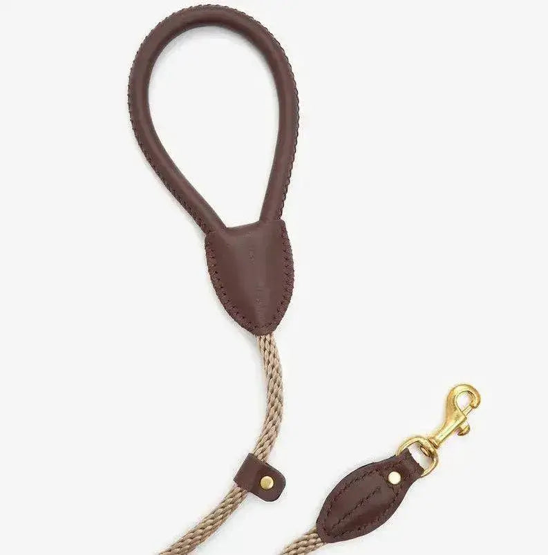 Classy Luxury Dog Leash – Handcrafted, Premium