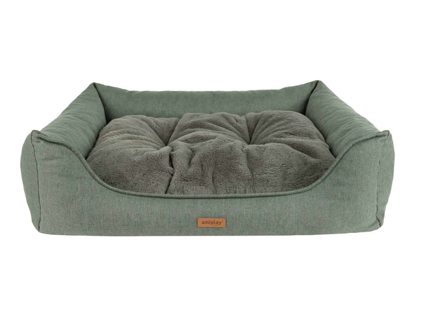 Como sofa for a dog - a stylish green lair