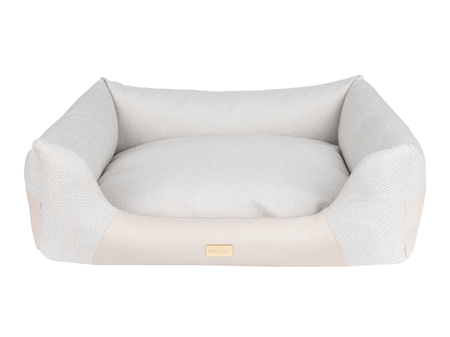 Zipclean Milano sofa for a cream dog