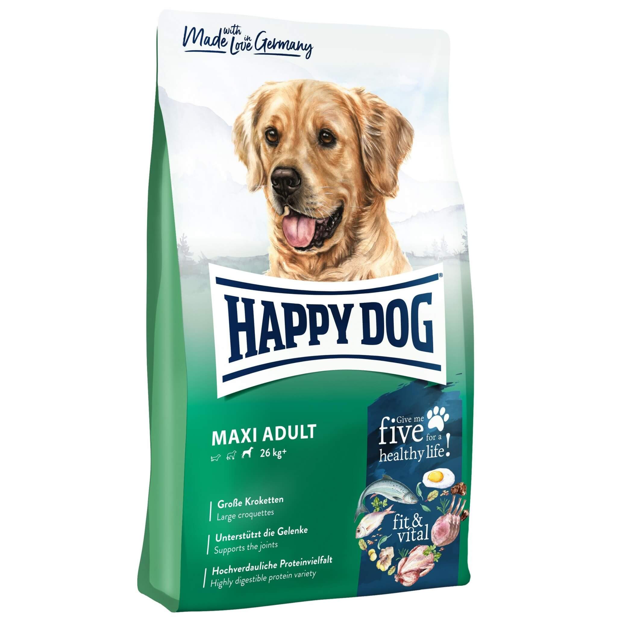 Happy Dog Maxi Adult – dla dużych psów 4 kg