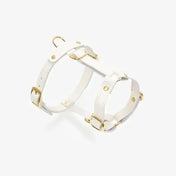 Classy luxury dog harness - handcrafted from premium Italian leather