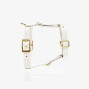 Classy luxury dog harness - handcrafted from premium Italian leather